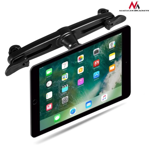 Magnetyczny uchwyt samochodowy Maclean, na zagłówek, tablet / telefon, do 10 cali, 2 blaszki z folią 3M, MC-821 Magnetyczny uchwyt samochodowy Maclean, na zagłówek, tablet / telefon, do 10 cali, 2 blaszki z folią 3M, MC-821