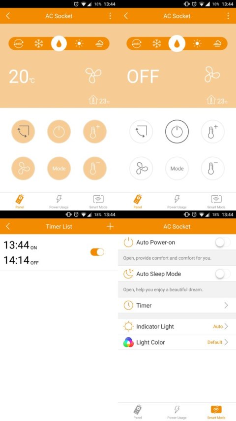 Zdalny sterownik wi-fi Android iOS do klimatyzacji GreenBlue GB109, max 3680W Zdalny sterownik wi-fi Android iOS do klimatyzacji GreenBlue GB109, max 3680W