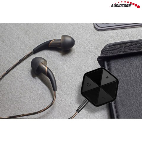 Adapter bluetooth odbiornik z klipsem Audiocore, HSP, HFP, A2DP, AVRCP, AC815 Adapter bluetooth odbiornik z klipsem Audiocore, HSP, HFP, A2DP, AVRCP, AC815