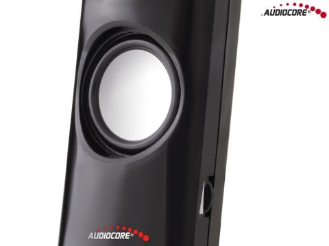 Głośniki komputerowe 8W USB Black Audiocore AC860 Głośniki komputerowe 8W USB Black Audiocore AC860