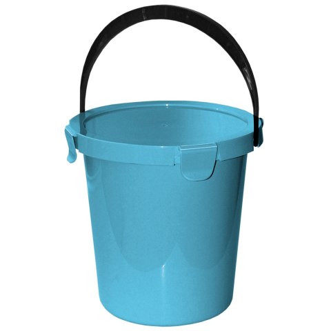Wiadro z pokrywą Plast Team Berry 5L jasnoniebieskie Wiadro z pokrywą Plast Team Berry 5L jasnoniebieskie