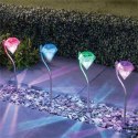 ZD50A Ogrodowa lampa solarna rgb diament