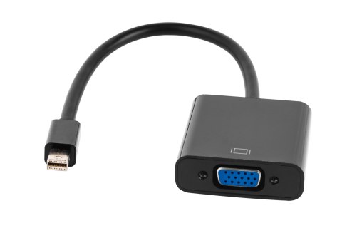 Złącze adapter wtyk MINI DISPLAYPORT - gniazdo VGA Złącze adapter wtyk MINI DISPLAYPORT - gniazdo VGA