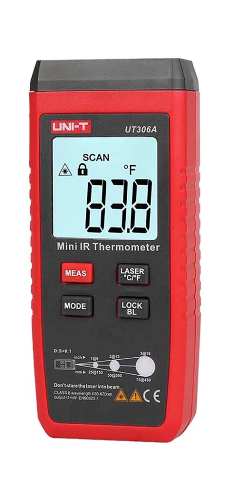 Miernik temperatury na podczerwień Uni-T UT306A Miernik temperatury na podczerwień Uni-T UT306A