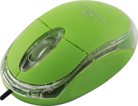 TM102G Titanum mysz przewod. 3d opt. usb raptor zielona TM102G Titanum mysz przewod. 3d opt. usb raptor zielona