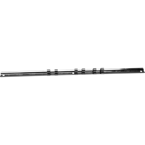 Listwy do nasadek 1/4", 6 klipsów, l=120mm, 2szt., proline Listwy do nasadek 1/4", 6 klipsów, l=120mm, 2szt., proline