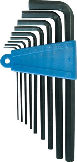 Klucze imbusowe kpl. 9 szt 1,5-10mm