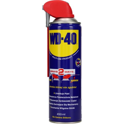 Płyn antykorozyjny wd-40 opakowanie 0,45l z aplikatorem Płyn antykorozyjny wd-40 opakowanie 0,45l z aplikatorem