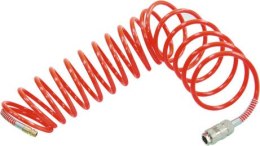 Wąż spiralny 5m, 6/8mm, 200psi, 6 bar
