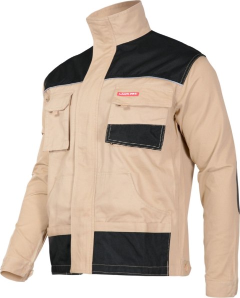 Bluza beżowa, 100% bawełna, "l (52)", ce, lahti Bluza beżowa, 100% bawełna, "l (52)", ce, lahti