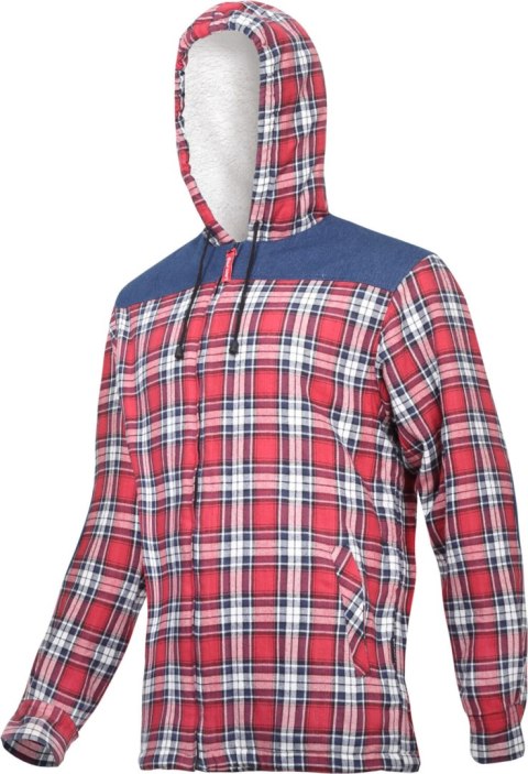 Koszula flanelowa ociep. wzmoc., czerw-gran., "2xl",ce,lahti Koszula flanelowa ociep. wzmoc., czerw-gran., "2xl",ce,lahti