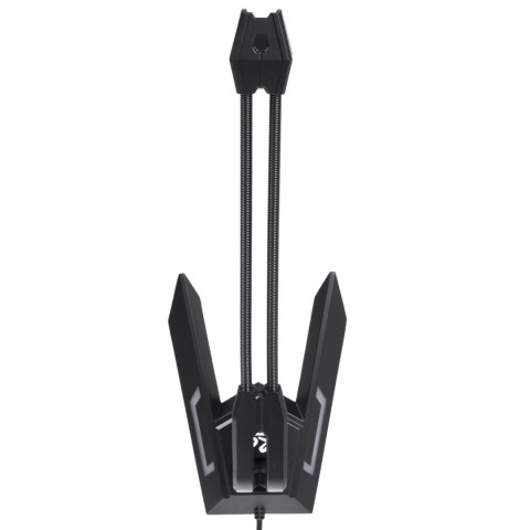 Mikrofon gamingowy NanoRS, LED, YouTube streaming, kabel USB 1.5m, czułość 21dB+3dB, RS710 Mikrofon gamingowy NanoRS, LED, YouTube streaming, kabel USB 1.5m, czułość 21dB+3dB, RS710