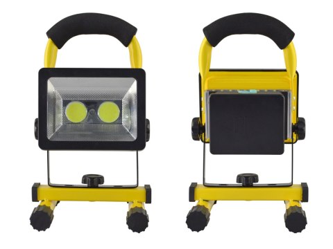 Naświetlacz przenośny led 30w 2x + statyw teleskopowy 160cm Naświetlacz przenośny led 30w 2x + statyw teleskopowy 160cm