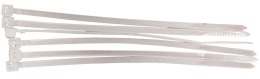Opaski zaciskowe (białe) 2.5mm*100mm szt.100