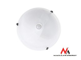 Plafon z czujnikiem ruchu Maclean, sufitowy, z czujnikiem PIR, max. 2x40W, E27, MCE22