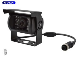 Samochodowa kamera cofania 4pin cmos w metalowej obudowie 12v