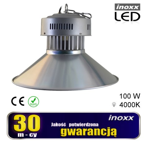 Lampa przemysłowa led 100w high bay cob 4000k neutralna 10 000lm Lampa przemysłowa led 100w high bay cob 4000k neutralna 10 000lm