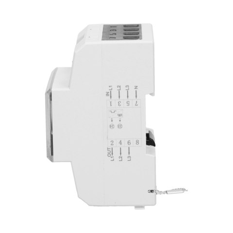 3-fazowy licznik energii elektrycznej, 80A, MID, 3 moduły, DIN TH-35mm 3-fazowy licznik energii elektrycznej, 80A, MID, 3 moduły, DIN TH-35mm