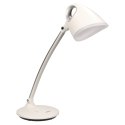 KALCYT LED 6W, lampka biurkowa, 200lm, 4000K, wyłącznik czasowy, biała