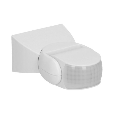 Czujnik ruchu 180st., regulacja pionowa i pozioma, IP65, 1200W, biały Czujnik ruchu 180st., regulacja pionowa i pozioma, IP65, 1200W, biały