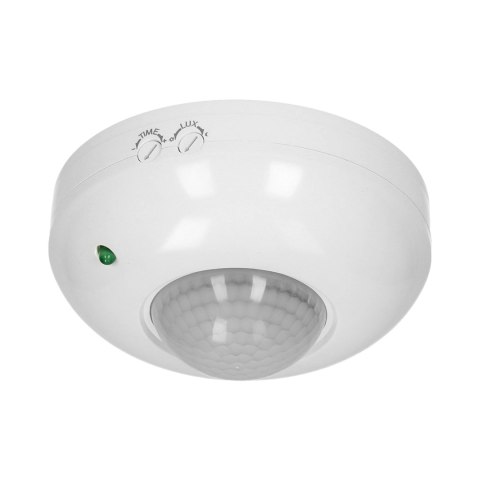 Czujnik ruchu 360st. IP20, 1200W, biały Czujnik ruchu 360st. IP20, 1200W, biały