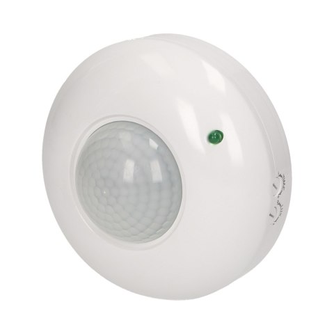 Czujnik ruchu 360st. IP20, 1200W, biały Czujnik ruchu 360st. IP20, 1200W, biały
