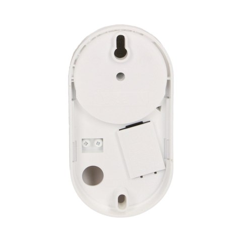 Dzwonek elektromechaniczny jednotonowy STANDARD BIS (czaszowy) 8V, biały Dzwonek elektromechaniczny jednotonowy STANDARD BIS (czaszowy) 8V, biały