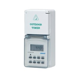 Elektroniczny programator czasowy, 8 programów, IP44