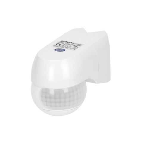 Czujnik ruchu 220st. 1200W, IP44, 3 rodzaje montażu, biały Czujnik ruchu 220st. 1200W, IP44, 3 rodzaje montażu, biały