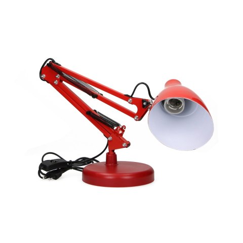 DIAN lampa biurkowa. 60W stalowa, czerwona DIAN lampa biurkowa. 60W stalowa, czerwona