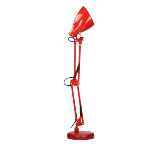 DIAN lampa biurkowa. 60W stalowa, czerwona DIAN lampa biurkowa. 60W stalowa, czerwona
