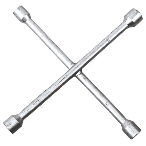 Klucz do kół krzyżakowy, 17 x 19 x 22 mm, 13, 16" Klucz do kół krzyżakowy, 17 x 19 x 22 mm, 13, 16"