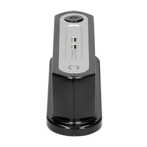 Listwa zasilająca nabiurkowa z wyłącznikiem 3x2P+Z(schuko), ładowarka 2xUSB 2.4A, Ogranicznik przepięć TYP 3, kabel H05VV-F 3x1, Listwa zasilająca nabiurkowa z wyłącznikiem 3x2P+Z(schuko), ładowarka 2xUSB 2.4A, Ogranicznik przepięć TYP 3, kabel H05VV-F 3x1,