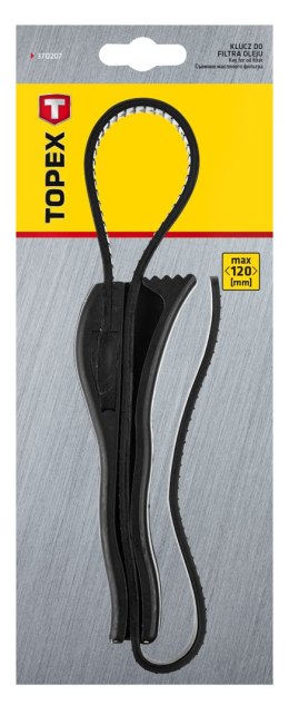 Klucz do filtra oleju, o max. 120 mm, taśmowy