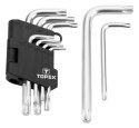 Klucze Torx T10-T50, zestaw 9 szt.