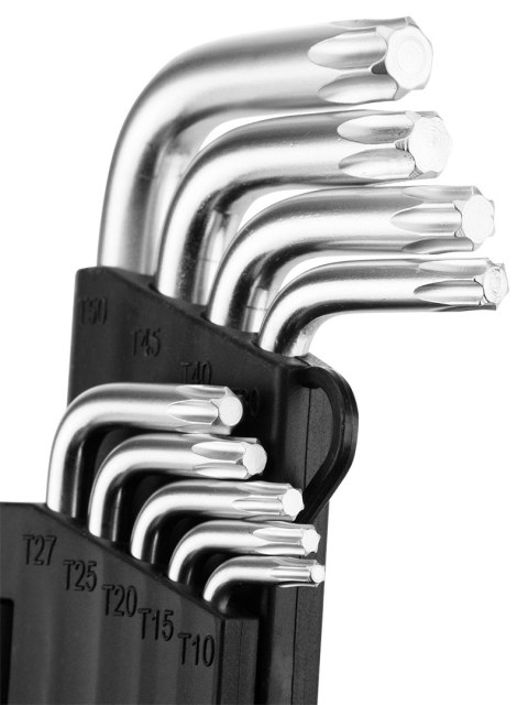 Klucze Torx T10-T50, zestaw 9 szt. Klucze Torx T10-T50, zestaw 9 szt.