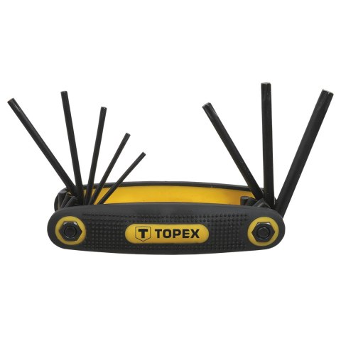 Klucze Torx T9-T40, zestaw 8 szt. Klucze Torx T9-T40, zestaw 8 szt.