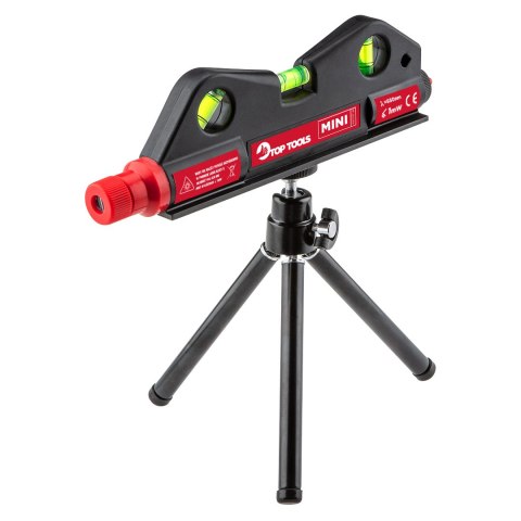 Poziomnica laserowa mini, statyw Poziomnica laserowa mini, statyw