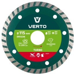 Tarcza diamentowa 115 x 22.2 mm, turbo