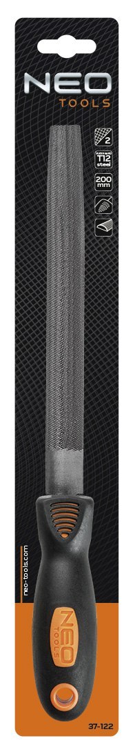 Pilnik do metalu półokrągły, 200 mm/2 Pilnik do metalu półokrągły, 200 mm/2