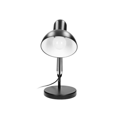 DEON, lampa biurkowa, 60W, E27, wysoka, stal, czarna DEON, lampa biurkowa, 60W, E27, wysoka, stal, czarna