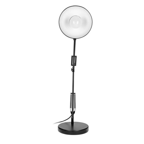 DEON, lampa biurkowa, 60W, E27, wysoka, stal, czarna DEON, lampa biurkowa, 60W, E27, wysoka, stal, czarna