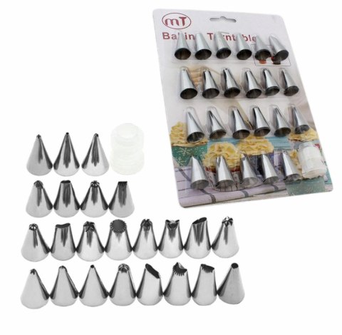 AG406G Zestaw 24 tylek cukierniczych AG406G Zestaw 24 tylek cukierniczych