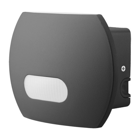 Lampa LED Maclean, Ścienna, Z czujnikiem PIR, PC+ALU, 20W, 1600lm, IP65, Neutral White 4000K, Szara, MCE366 Lampa LED Maclean, Ścienna, Z czujnikiem PIR, PC+ALU, 20W, 1600lm, IP65, Neutral White 4000K, Szara, MCE366