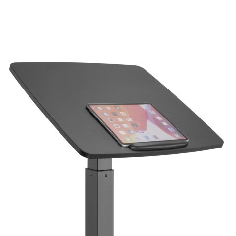 Biurko stolik do laptopa Maclean, regulacja wysokości, do pracy stojąco siedzącej, max wys 113cm, MC-892B Biurko stolik do laptopa Maclean, regulacja wysokości, do pracy stojąco siedzącej, max wys 113cm, MC-892B