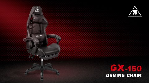 Fotel gamingowy Kruger&Matz GX-150 Czarno-niebieski Fotel gamingowy Kruger&Matz GX-150 Czarno-niebieski