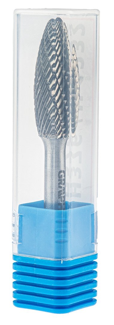 Frez do metalu HM, typ H (płomieniowy), 12 x 32 mm, trzpień 6 x 45 mm Frez do metalu HM, typ H (płomieniowy), 12 x 32 mm, trzpień 6 x 45 mm