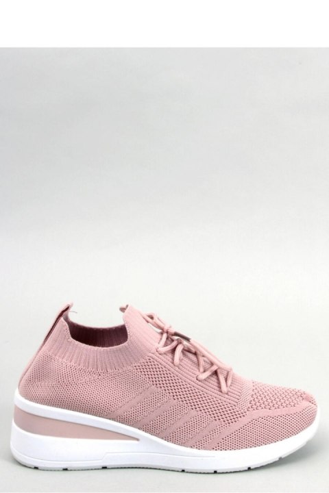 Buty sportowe na ukrytym koturnie CROFT PINK - Inello Inello Buty sportowe na ukrytym koturnie CROFT PINK - Inello Inello