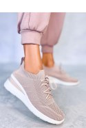 Buty sportowe na ukrytym koturnie CROFT PINK - Inello Inello