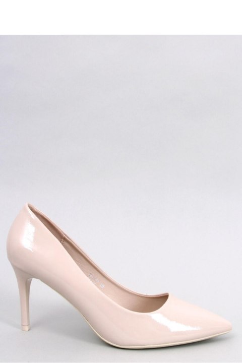 Czółenka na szpilce lakierowane CHARLOTTE BEIGE - Inello Inello Czółenka na szpilce lakierowane CHARLOTTE BEIGE - Inello Inello